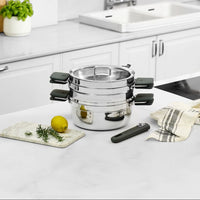 Set de cocina 5 piezas Compac Inox