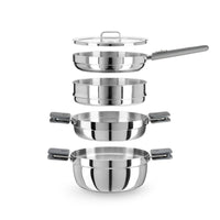 Set de cocina 5 piezas Compac Inox