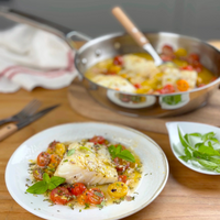 Signature Non-Stick Stainless Steel Frying Pan