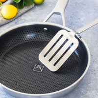 Hybrid Cell Honeycomb Bottom Stainless Steel Frying Pan