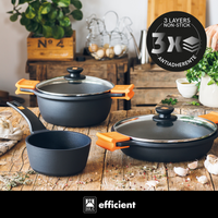 Efficient 5-Piece Cookware Set