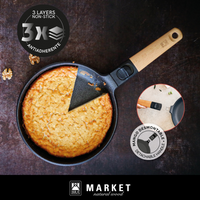 Batería de cocina 7 piezas Market