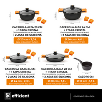 Efficient 9-Piece Cookware Set