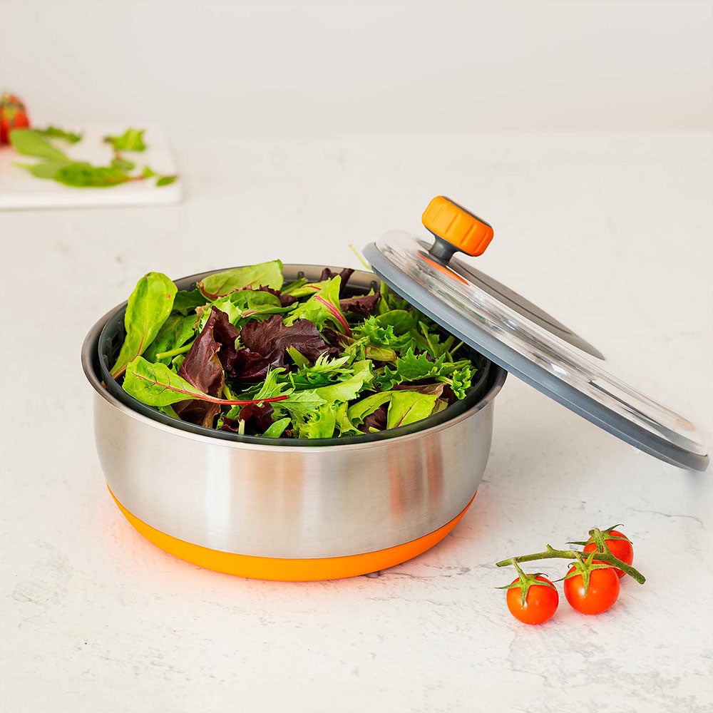Compra Centrifugador eléctrico grande de 4,75 L, para ensalada de frutas, verduras, recargable a través de USB, herramienta de cocina, extraíble y portátil, con tapa en Compra Centrifugador eléctrico grande de 4,75 L, para ensalada de frutas, verduras, recargable a través de USB, herramienta de cocina, extraíble y portátil, con tapa en