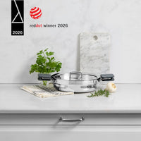 Cacerola baja Compac Inox