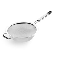 Colador con mango de acero inoxidable