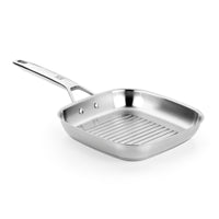Signature Grill with Stainless Steel Stripes without Non-Stick Coating