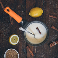 Efficient Orange Saucepan