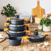 Efficient 9-Piece Cookware Set