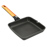 Efficient Orange Grill Pan