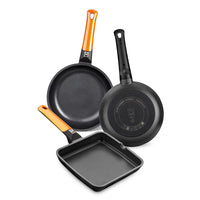 Efficient Orange Grill Pan
