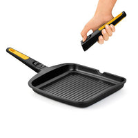 Fast Click Grooved Grill Pan