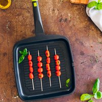 Foodie Grooved Grill Pan