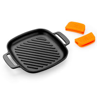 Plancha cuadrada con rayas Efficient Iron