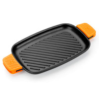 Efficient Iron Rectangular Griddle
