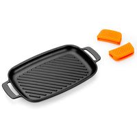 Efficient Iron Rectangular Griddle