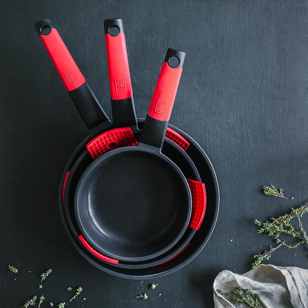 Set Sartenes Vajilla De Sartenes De Teflon Premiere Frying Pan,