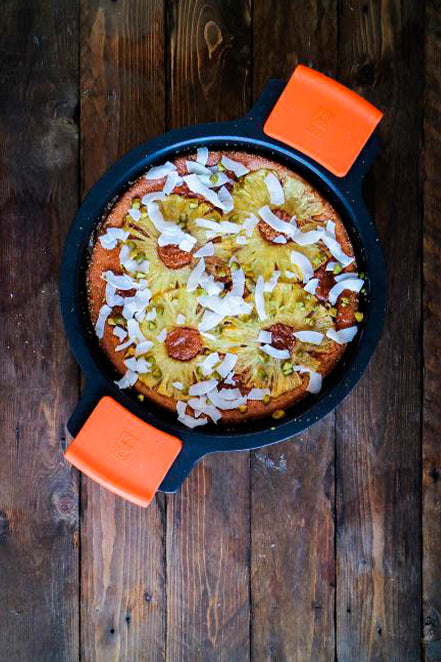 Bizcocho de piña y coco