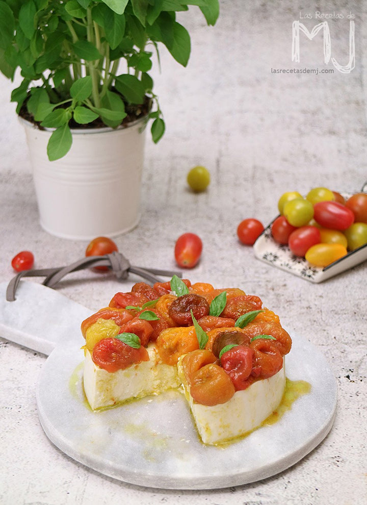 Cheesecake Caprese, vídeo receta