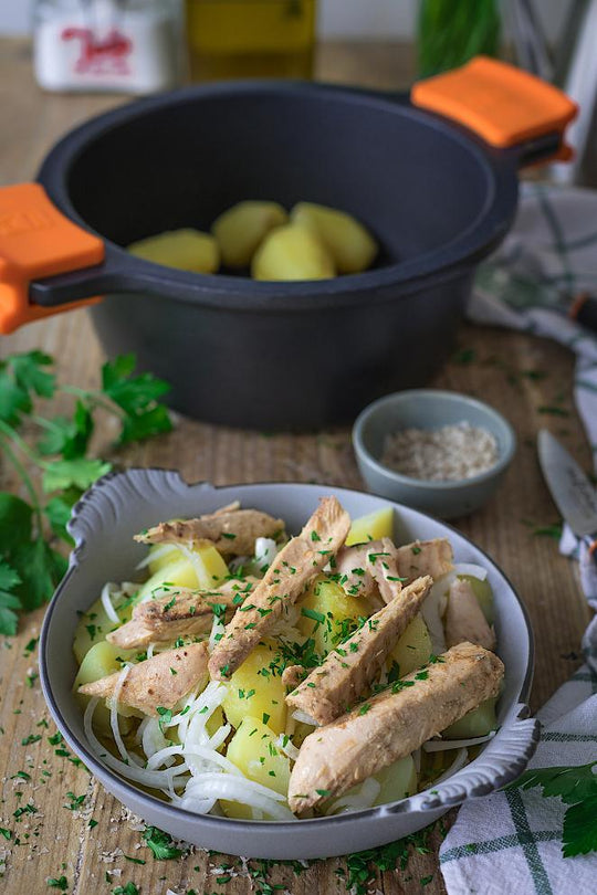 Ensalada de papas aliñás