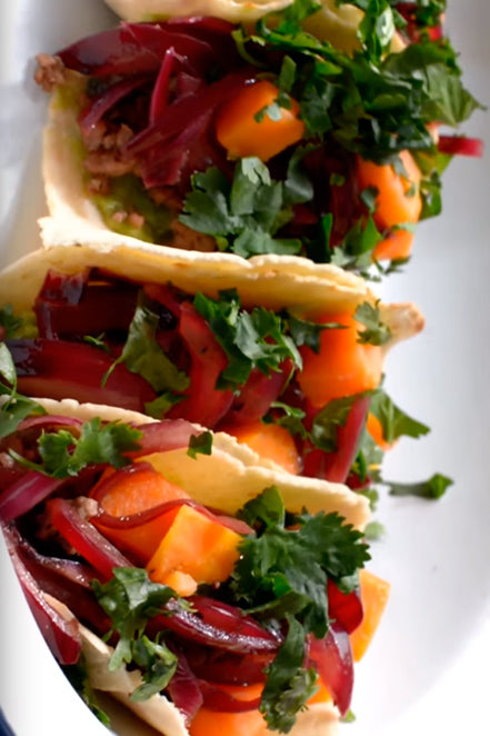 Tacos de carne, vídeo receta