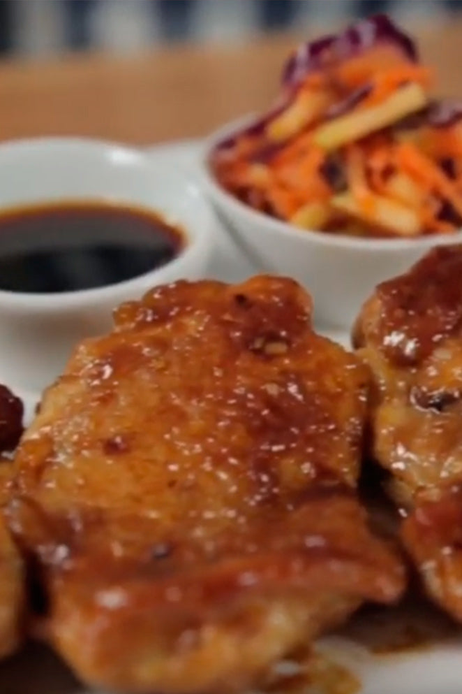 Pollo teriyaki, vídeo receta