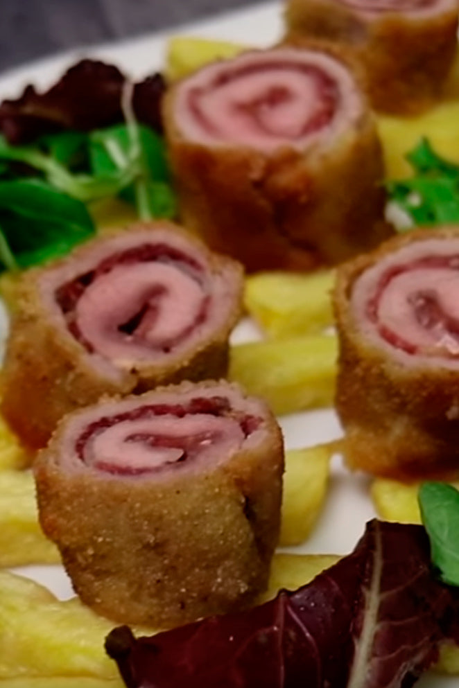 Flamenquines cordobeses, vídeo receta