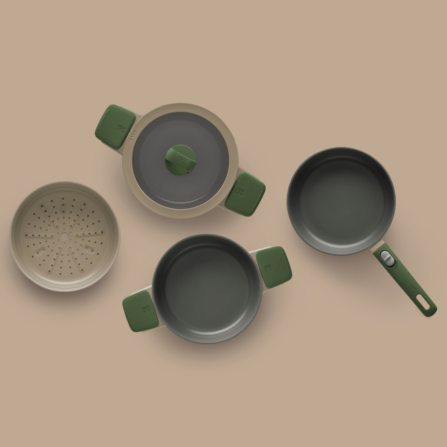 Set de cocina 5 piezas Compac Pro Ceramic