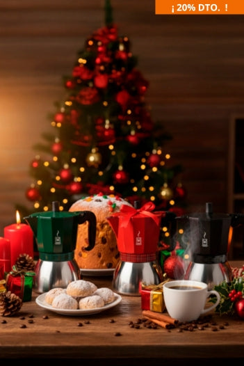 Cafeteras Deluxe Induction con cuerpo de aluminio y base de acero inoxidable