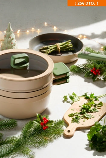 Set de cocina Compac Pro Ceramic (cupón de 25€ gratis)