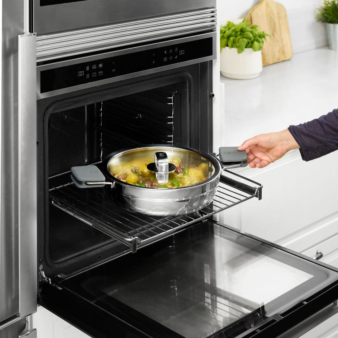 Cacerola alta Compac Inox