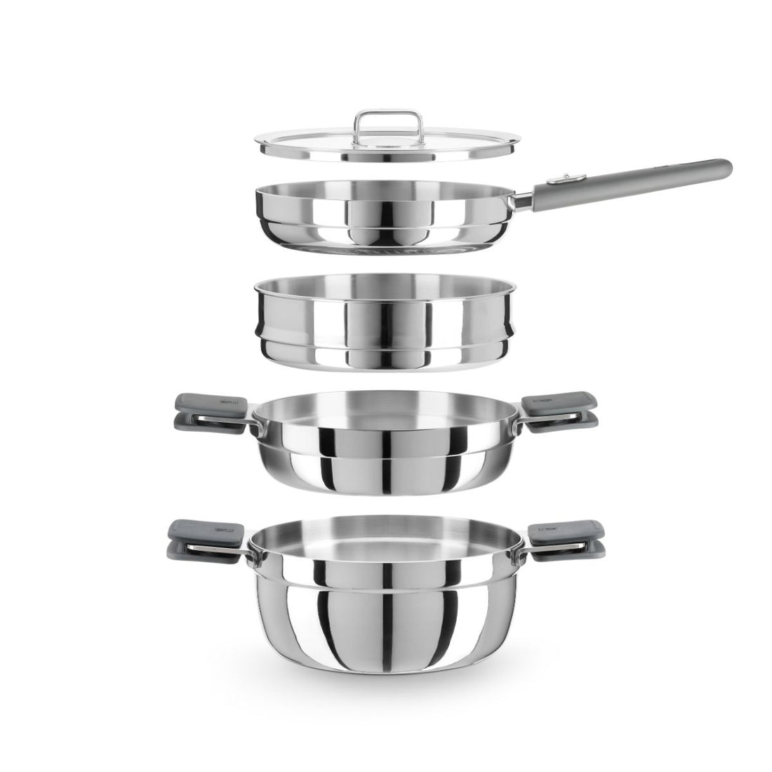Set de cocina 5 piezas Compac Inox