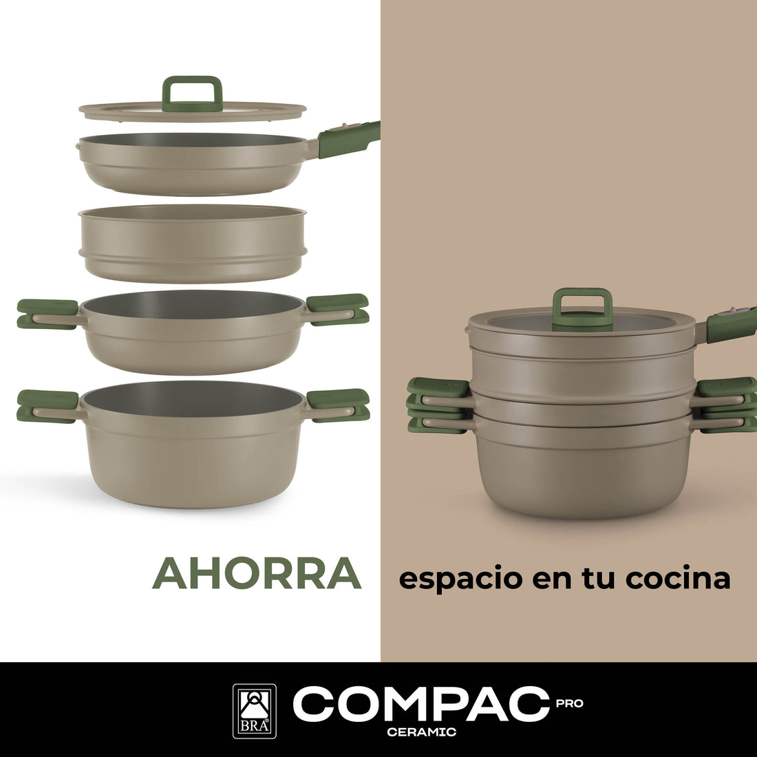 Set de cocina 5 piezas Compac Pro Ceramic