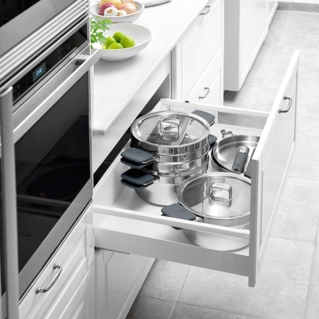 Set de cocina 5 piezas Compac Inox