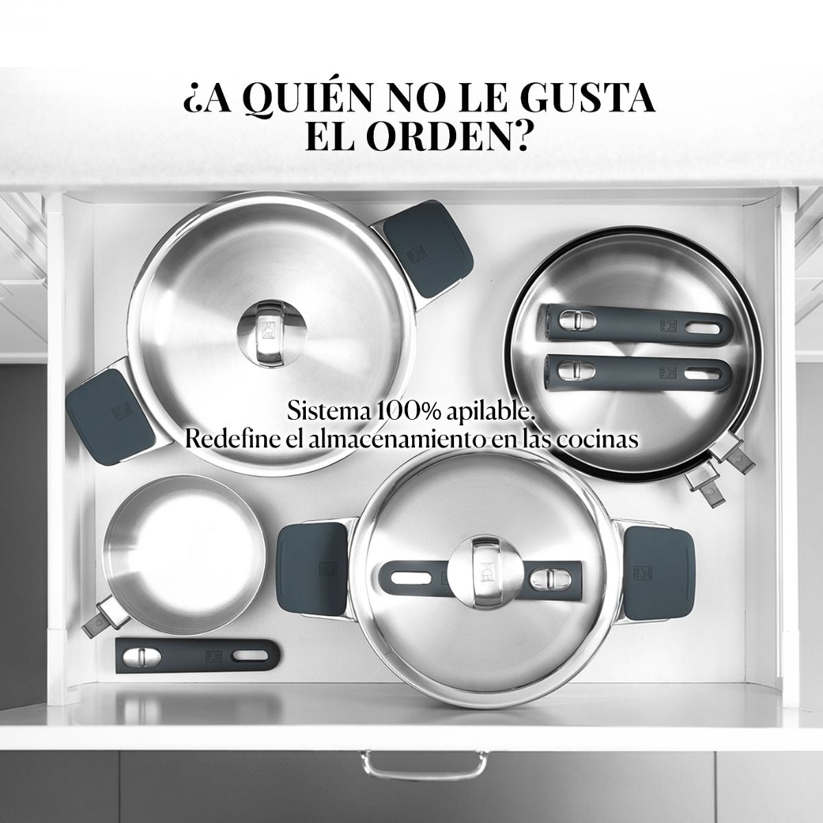 Cacerola alta Compac Inox