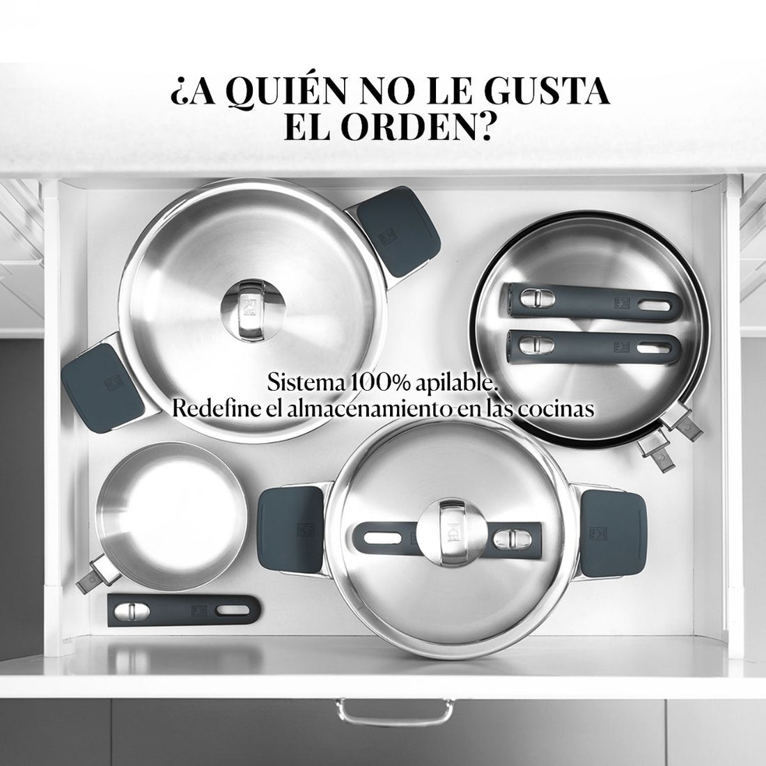 Cacerola alta Compac Inox