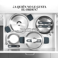 Cacerola alta Compac Inox