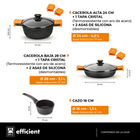Efficient 5-Piece Cookware Set