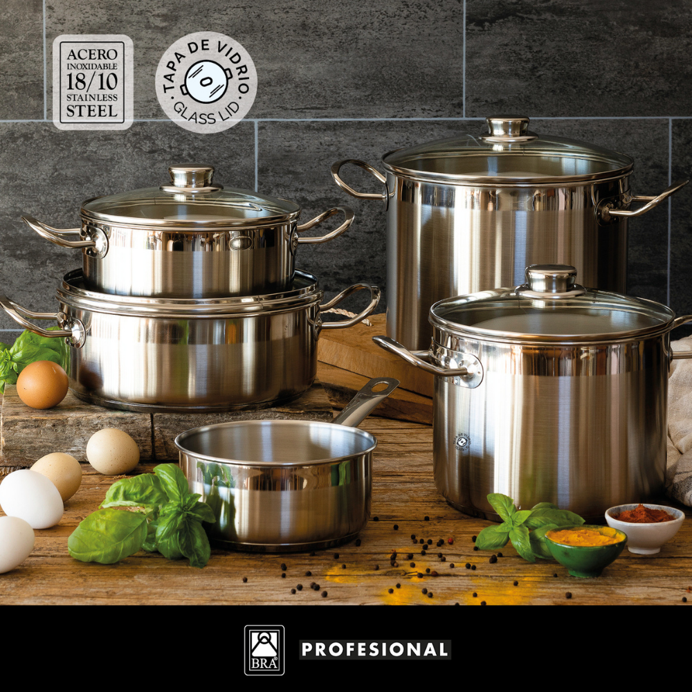Professional 9-piece Cookware Set