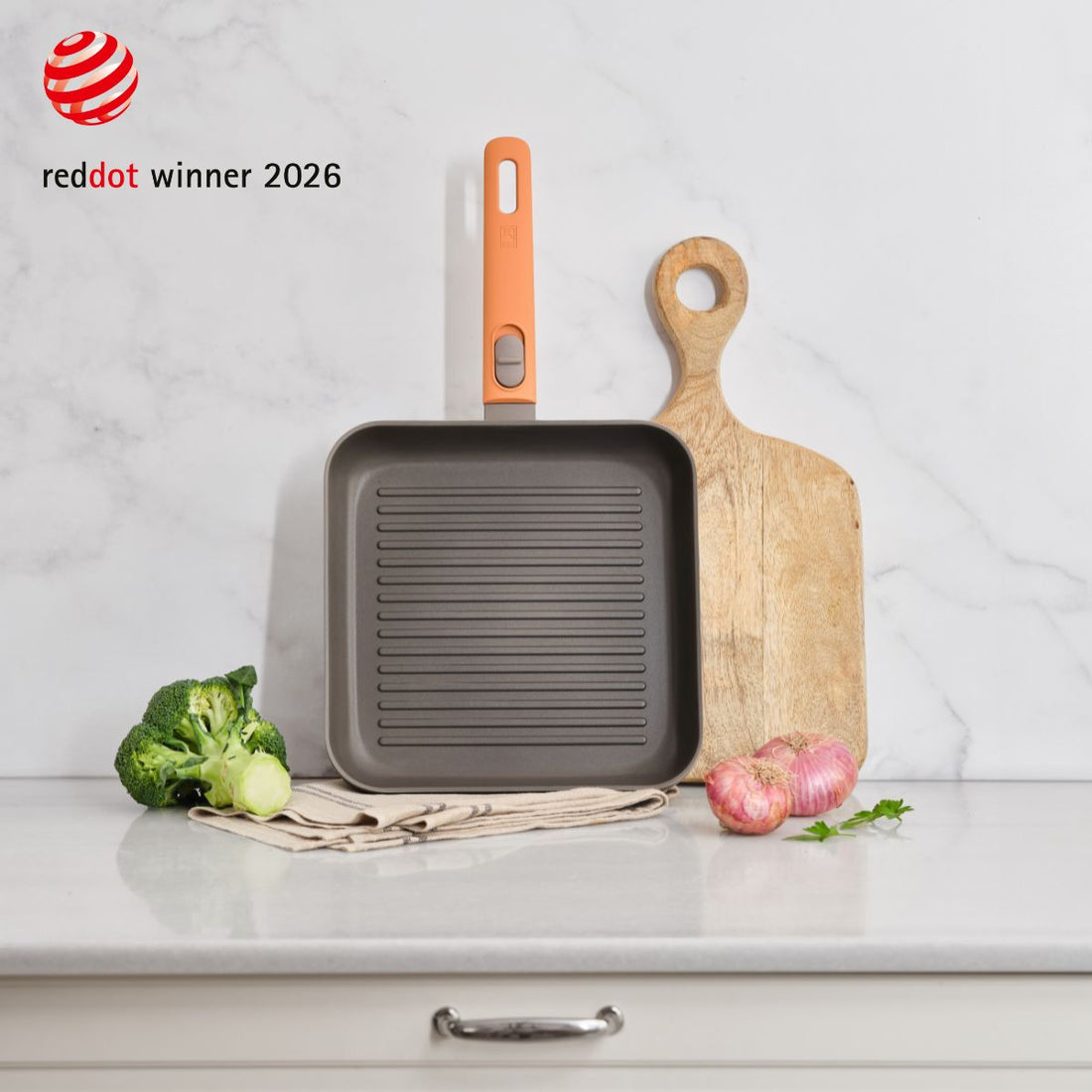 Grill con rayas Compac Pro