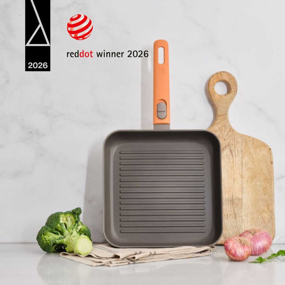 Grill con rayas Compac Pro
