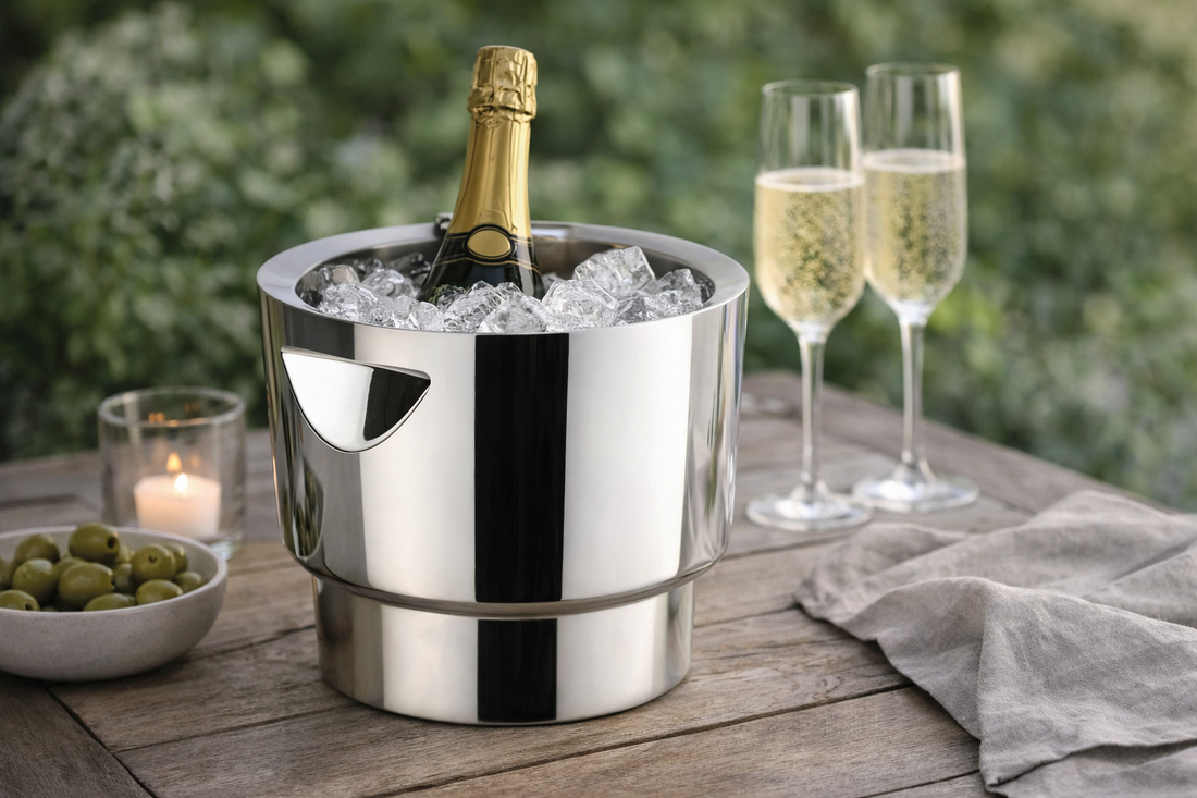 Cubo de champán pared doble Bella