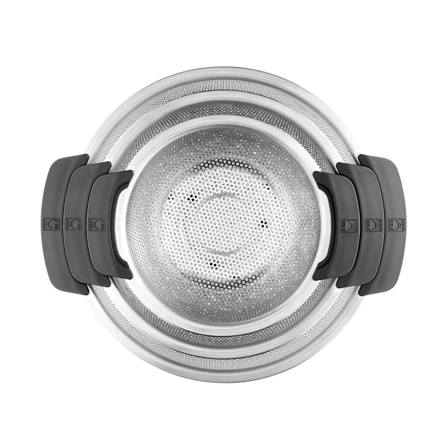 Escurridera Bra de acero inoxidable