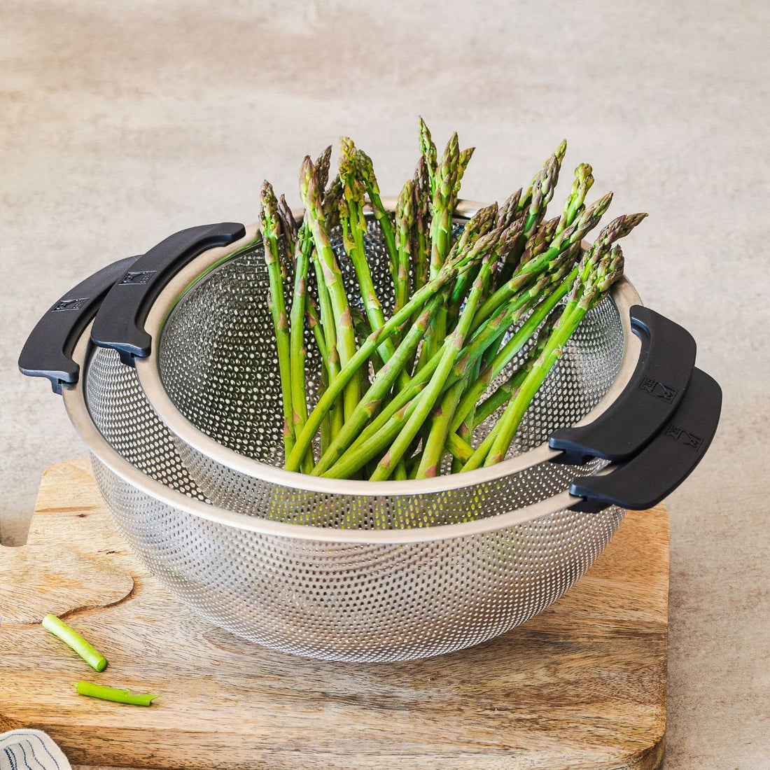 Escurridera Bra de acero inoxidable