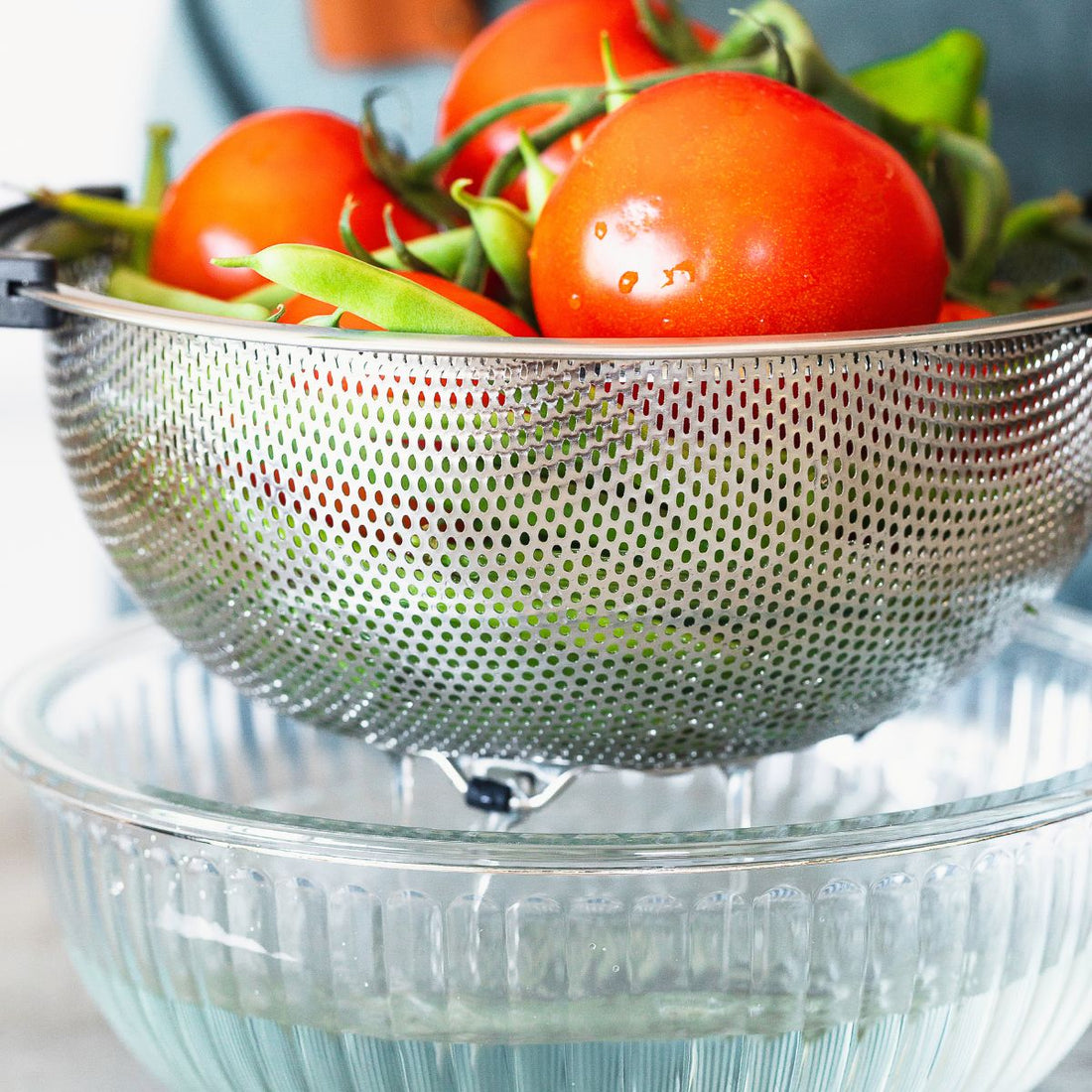 Escurridera Bra de acero inoxidable