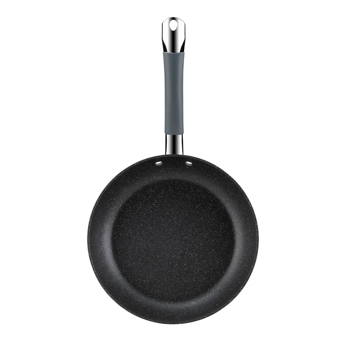 Sartén de aluminio forjado con mango de silicona Bra Master