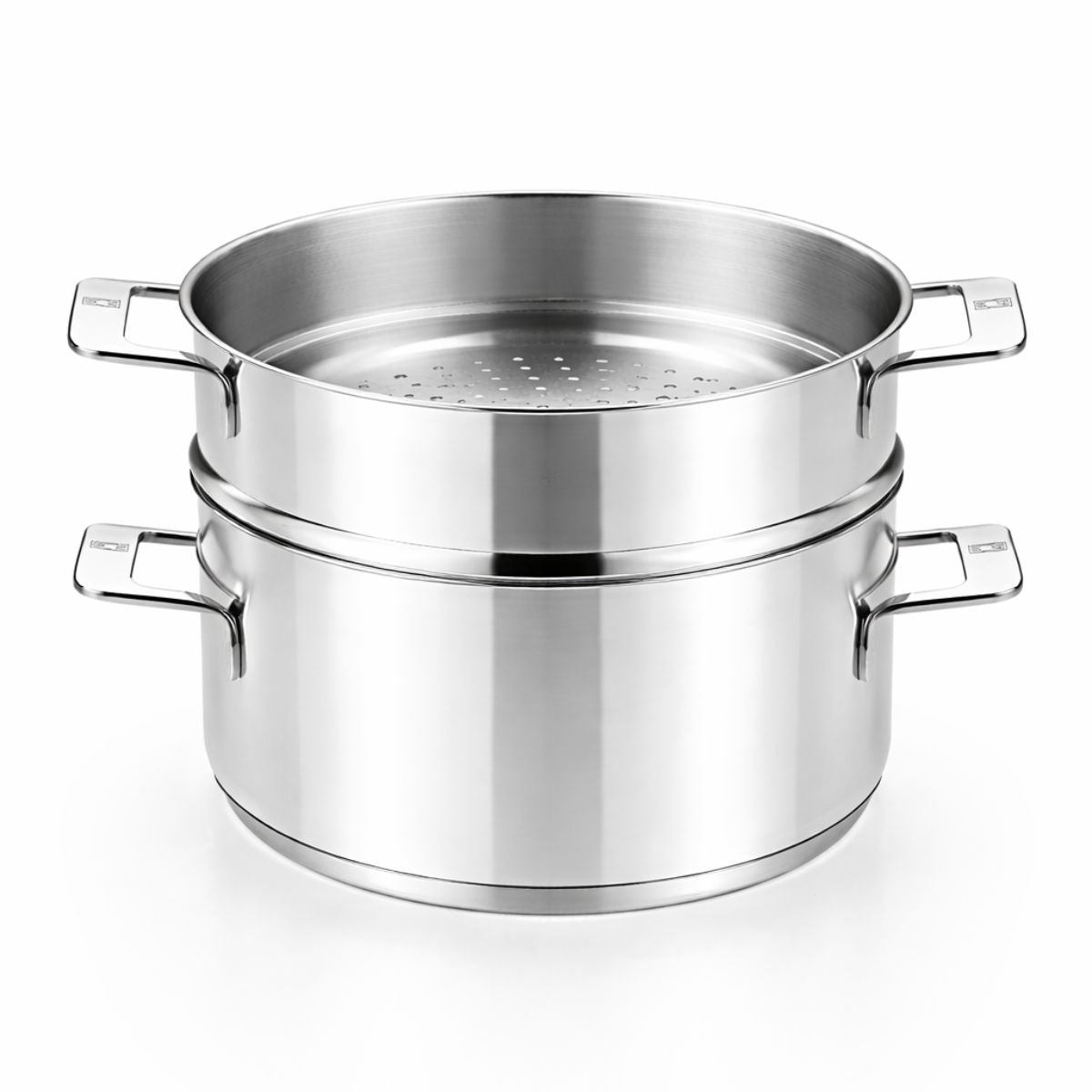 Signature stainless steel casserole dish with steamer (non-stick)
