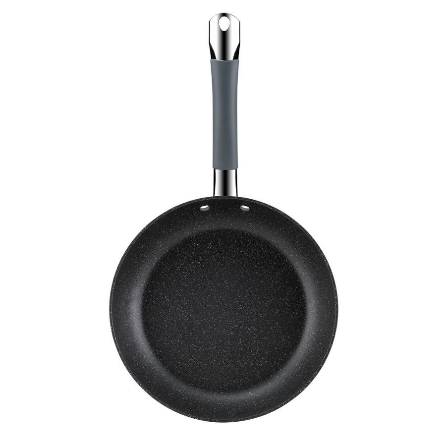 Set de 3 sartenes 20-24-28 cm aluminio forjado con mango de silicona Master