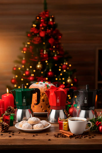 Cafeteras Deluxe Induction con cuerpo de aluminio y base de acero inoxidable