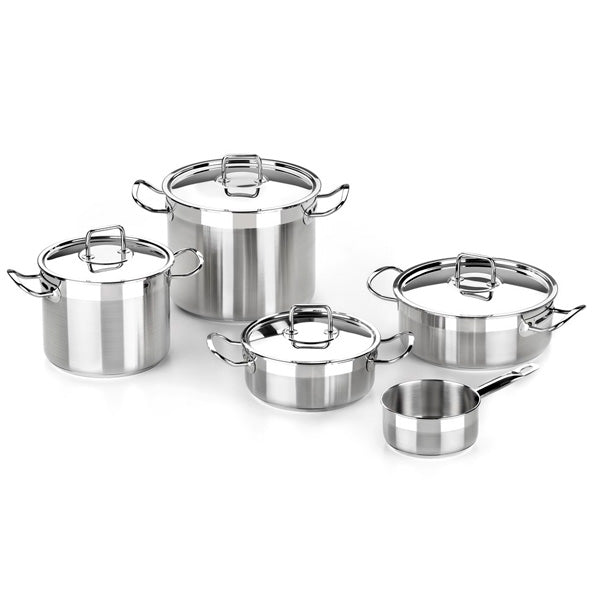 Casserole BRA Profesional 16 Cm Acier Inoxydable 18/10 - Tous Feux Dont Induction, Triple Fond